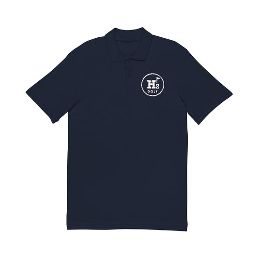 H2 GOLF Embroidered Pique Polo (Dark)