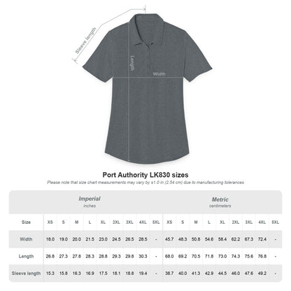 H2 GOLF Women's Embroidered Pique Polo