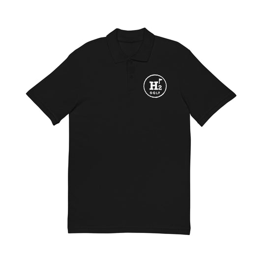 H2 GOLF Embroidered Pique Polo (Dark)