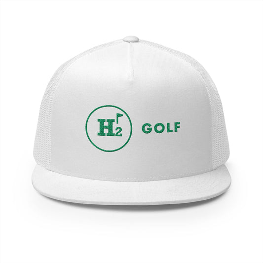 H2 GOLF Embroidered Trucker Cap (Light)