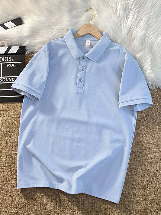 Women's Short-Sleeve Golf Polo - Solid Color, Lightweight