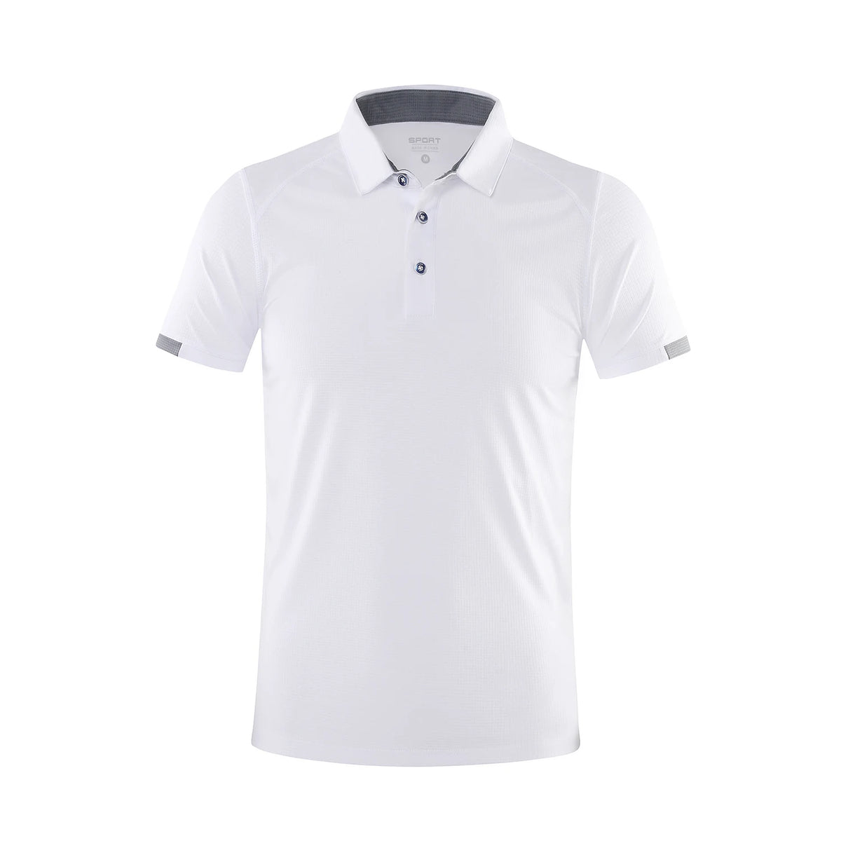 Men's Quick-Dry Golf Polo - Solid Color, Breathable
